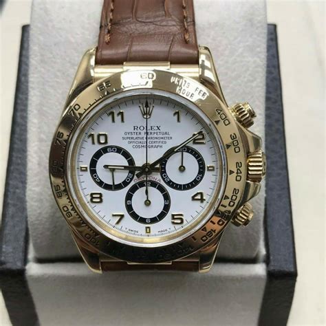 cinturino rolex daytona gold|used rolex watches for sale.